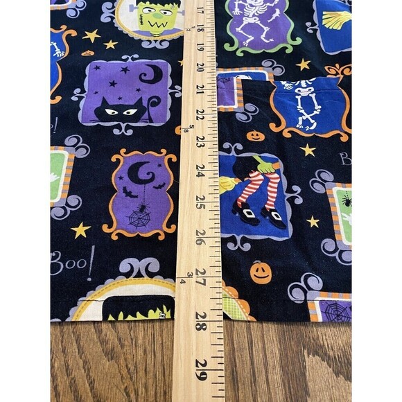 SB Scrubs Womens Halloween Scrub Top Size XL Short Sleeve Pockets - Picture 7 of 12